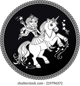 Little Fairy and Unicorn 