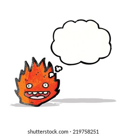 little flame cartoon