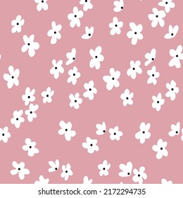 Little floral pattern, flowers seamless design