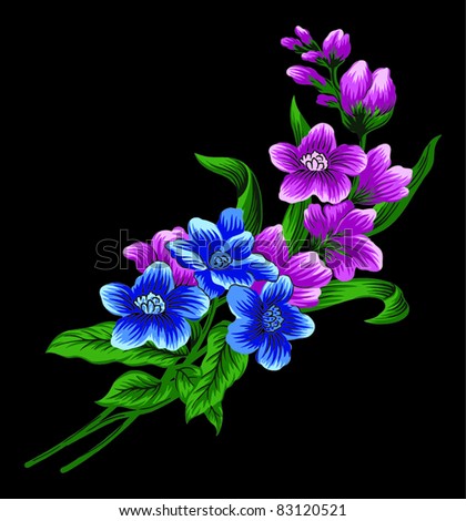 little flower stock vector royalty free 83120521 shutterstock