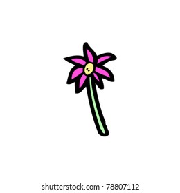 little flower cartoon