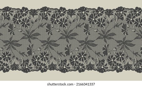 Little Flower Embroidery Lace with Eyelet. 