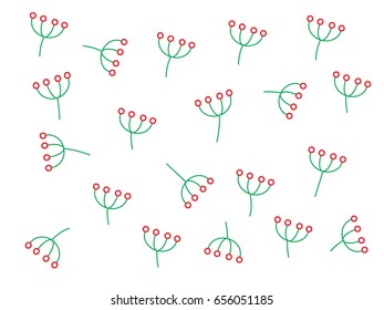 little flower .vector