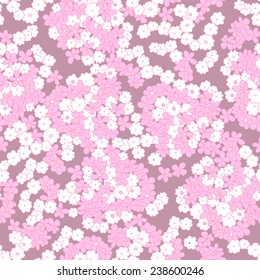little flowers seamless pattern