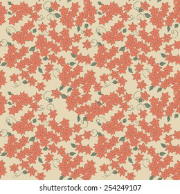little flowers seamless textile pattern