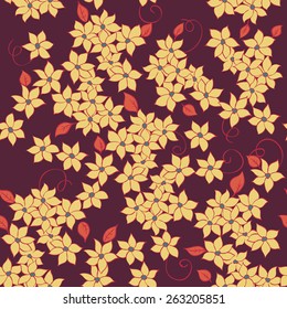 little flowers seamless textile pattern