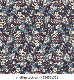 little flowers seamless vector