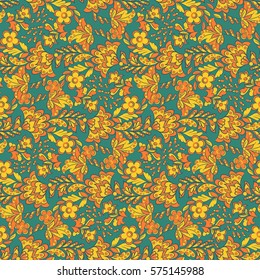 little flowers seamless vector