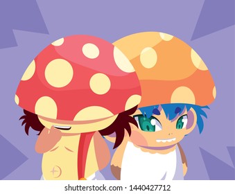 little fungus fairytale avatar character