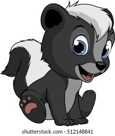 Little funny skunk