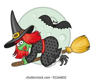 Little funny witch