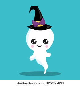pequeña ilustración de vector de diseño fantasma