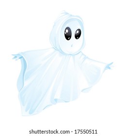 Little Ghost on Halloween