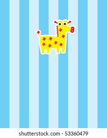 little giraffe tag