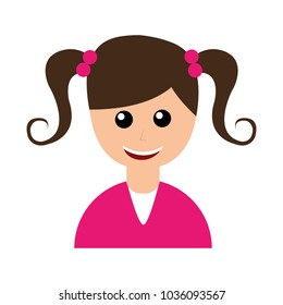 little girl avatar character