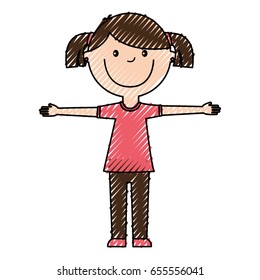 little girl avatar character