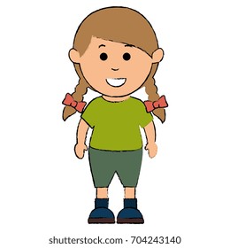 little girl avatar character