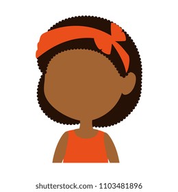 little girl black character