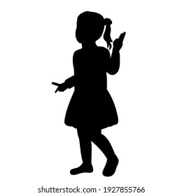 16,697 Little black girl silhouette Stock Vectors, Images & Vector Art ...