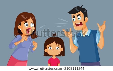 Vector illustration of woman embracing dog