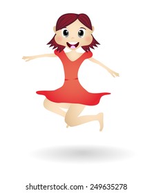 little girl dancing ballet