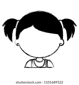 little girl daughter character