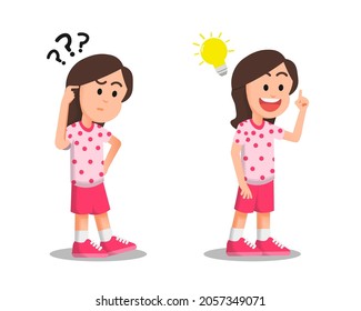 Una niña pequeña logró resolver el problema
