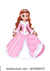 Illustration Beautiful Princess Stock Vector (Royalty Free) 91027316