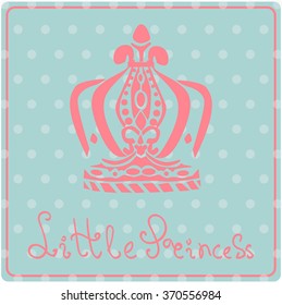 Little Girl Princess/Royalty Vector
