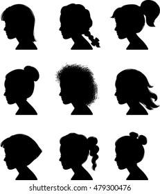 Little Girl Silhouette Images, Stock Photos & Vectors | Shutterstock