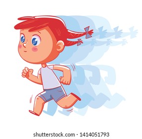 Girl Running Scared Stock Illustrations, Images & Vectors ...