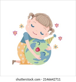 little girl save the world