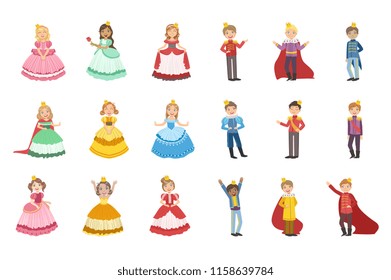 Little Girls Dressed and Little Boys Dressed As Fairy Tale Princes