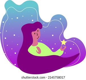 The little girls make wishes when they reach for the stars. There is always hope for a small, dreaming heart. Hope to always be at peace with all conditions.
