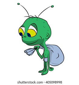 Little Green Alien 