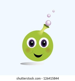 little green balloon
