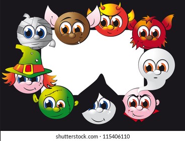 LITTLE HALLOWEEN GROUP A4H