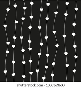 Little hearts background