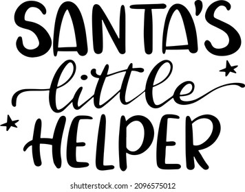 Santa’s little helper decoration for T-shirt Santa’s Favorite Ho decoration Christmas quotes decoration for T-shirt Baby Christmas decoration 