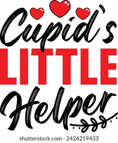 Cupid’s Little Helper Valentine love  design