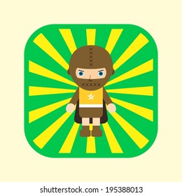 little hero cartoon
