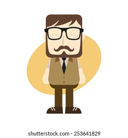 little hipster guy