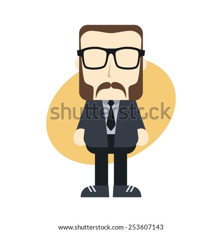 little hipster guy