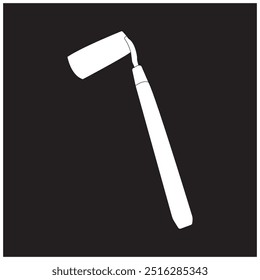 kleines Hacke Symbol, Vektorgrafik-Symbol-Design