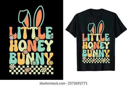 LITTLE HONEY BUNNY .. Easter t-shirt design