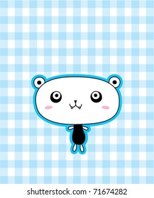 little horror panda bear