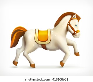 Little horse, vector icon