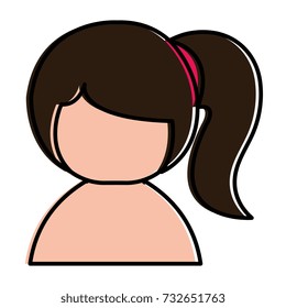 little japanese doll shirtless kawaii character