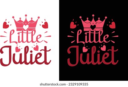 Little Juliet Svg , Valentine Day  Svg