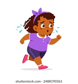 little kid do running for weight loss